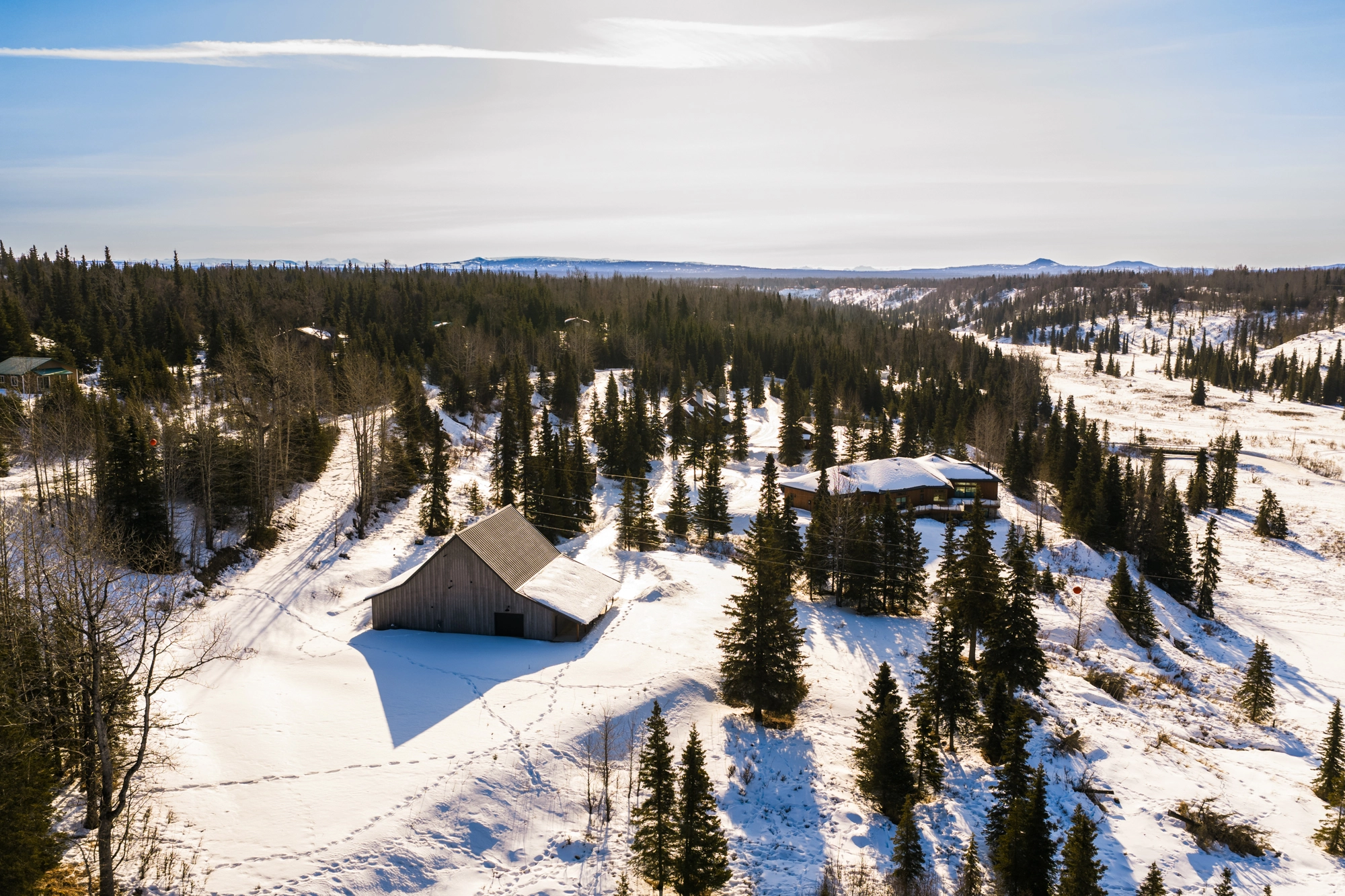 Kasilof Waterfront Remodel — Secluded Lakeside Cabin Wooded Acreage