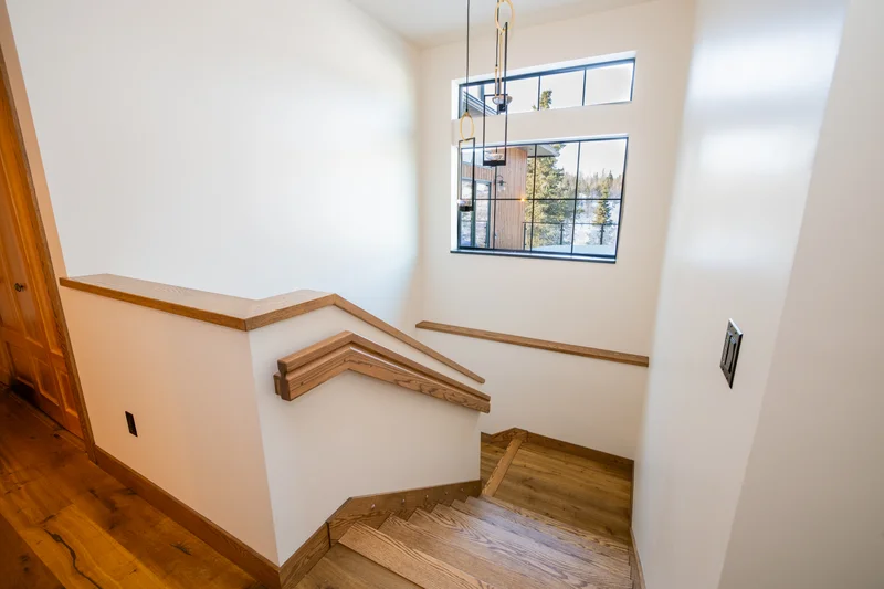 Coastal Custom Residence — Upper Level Balcony & Architectural Railing Details