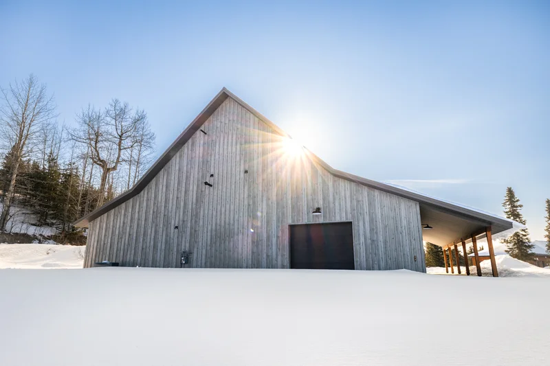 Sterling Timber Workshop — Handcrafted Sliding Barn Doors with Cross-Buck Bracing