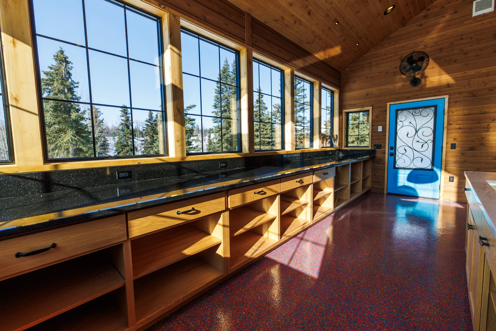 Kenai Estate Garden Pavilion & Harvest Processing Kitchen — Home furniture urn